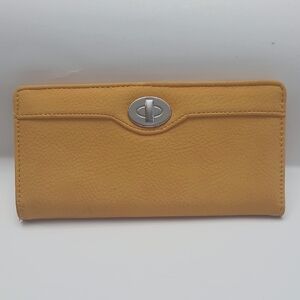 Yellow Safe Keeper Women's Wallet